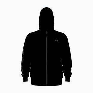 Bluză pentru bărbați Under Armour Rival LW Graphic FZ black/black