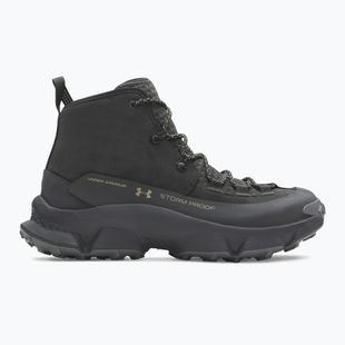 Încălțăminte de trekking pentru bărbați Under Armour Charged Expanse Mid LTHR WP Black/Anthracite/Bayou