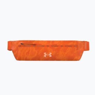 Centură pentru alergare Under Armour Launch Run Belt outrageous orange/silver reflective