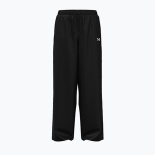 Pantaloni pentru copii Under Armour G Icon Woven Open Leg Pant black/black/white