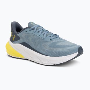 Încălțăminte de alergare pentru bărbați Under Armour Turbulence 3 blue wind/downpour gray/flash light