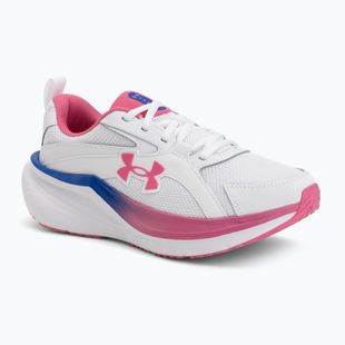 Încălțăminte de alergare pentru femei Under Armour Assert 11 white/pink frenzy/pink frenzy