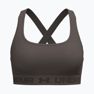Sutien de antrenament Under Armour Crossback Mid peppercorn/kona brown