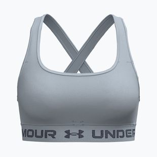 Sutien de antrenament Under Armour Crossback Mid blue fog/downpour gray