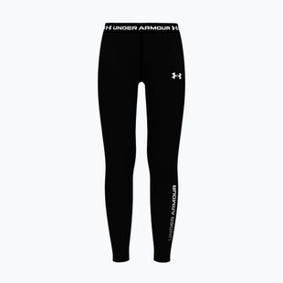 Colanți pentru copii Under Armour HeatGear Branded Leggings black/white