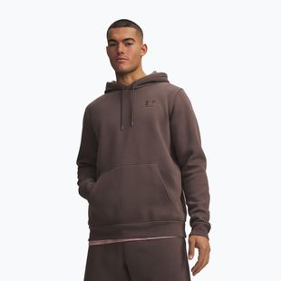 Bluză pentru bărbați Under Armour Essential Fleece Hoodie peppercorn/peppercorn