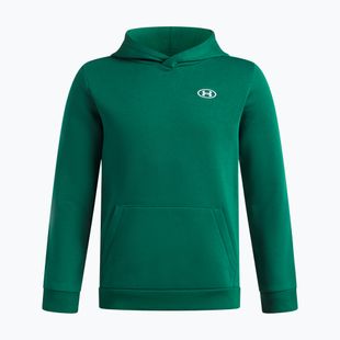 Bluză pentru copii Under Armour B Rival Fleece Hoodie campus ivy/white