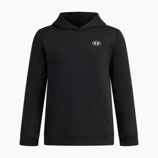 Bluză pentru copii Under Armour B Rival Fleece Hoodie ultimate black/white