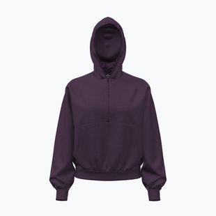 Bluză de antrenament pentru femei Under Armour Icon Fleece HZ Hoodie purple echo/purple echo