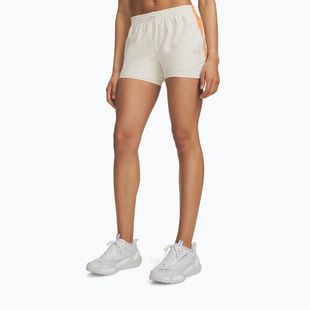 Pantaloni scurți de alergare pentru femei Under Armour Velociti Pro 4" 2N1 Shorts stone/reflective