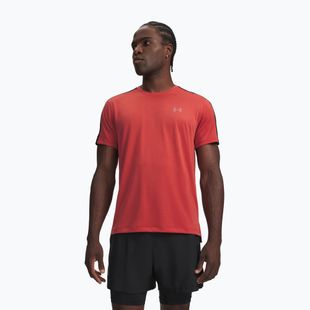 Tricou de alergare pentru bărbați Under Armour Velociti Reflect heritage red/black/reflective