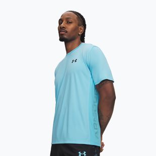 Tricou de antrenament bărbați Under Armour Tech Utility SS fresco blue/black