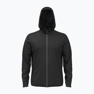 Geacă de antrenament pentru bărbați Under Armour Tech Utility Woven Jacket black/black/steel