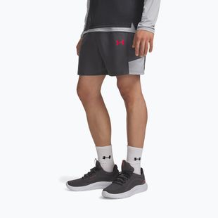 Pantaloni scurți de antrenament pentru bărbați Under Armour Tech Utility Shorts castlerock/mod gray/racer red