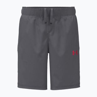 Pantaloni scurți pentru copii Under Armour Tech Utility Woven Shorts castlerock/mod gray/racer red