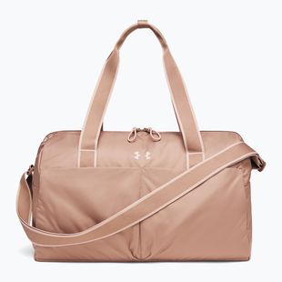 Geantă de antrenament pentru femei Under Armour Studio Lite Duffle 26 l deep almond/bashful pink