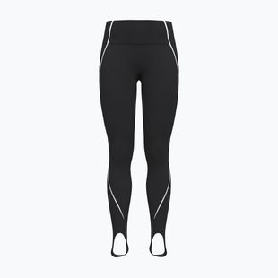 Colanți de antrenament pentru femei Under Armour Meridian Contour Stirrup Leggings ultimate black/white/ultimate black