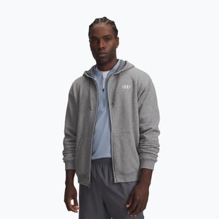 Bluză pentru bărbați Under Armour Rival Fleece Full Zip castlerock light heather/black