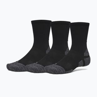 Șosete Under Armour Perf Tech Pro 3 Pack Crew ultimate black/ultimate black/castlerock