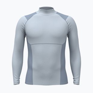 Longsleeve de antrenament pentru bărbați Under Armour Coldgear Elite Comp Mock blue fog/blue wind/reflective