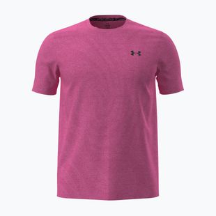 Tricou de antrenament bărbați Under Armour Vanish Seamless Novelty SS pink frenzy/ultimate black