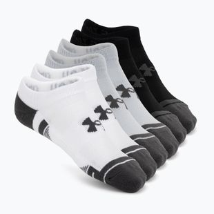 Șosete Under Armour Perf Tech NS 6 pack mod gray/mod gray/jet gray