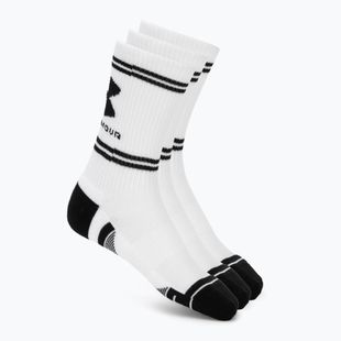 Șosete Under Armour Perf Tech Nov Crew 3 pack white/white/ultimate black