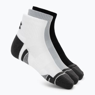 Șosete Under Armour Perf Tech Qtr 3 pack mod gray/white/jet gray