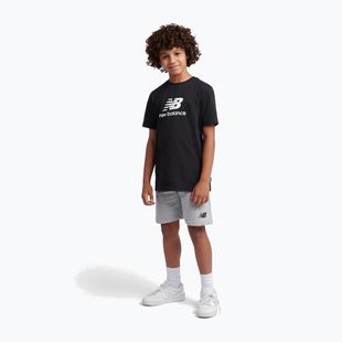 Set pentru copii New Balance Stacked Logo Tee & FT Short nb caviar