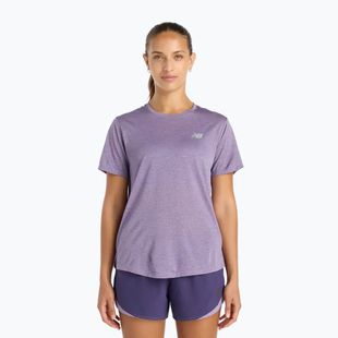 Tricou pentru femei New Balance Athletics candied violet heather