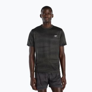 Tricou pentru bărbați New Balance Athletics Printed black/grey