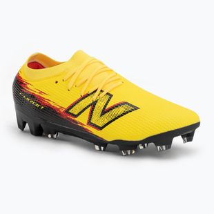 Ghete de fotbal New Balance Furon Team V8 FG punch yellow/black 100/fire cracker