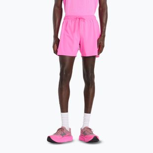 Pantaloni scurți pentru bărbați New Balance RC Seamless 5" pink heat