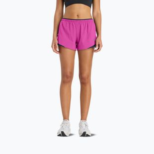 Pantaloni scurți de alergare pentru femei New Balance Run Essentials 3" pink heat