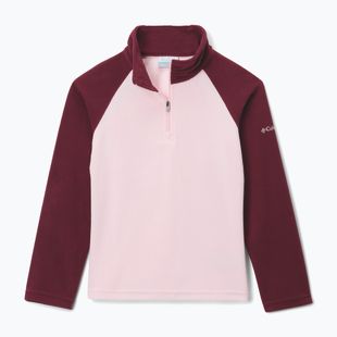 Bluză fleece pentru femei Columbia Glacial Fleece satin pink/rich wine