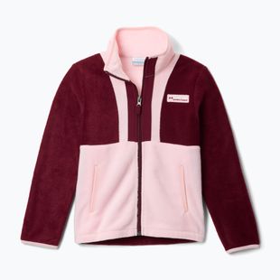 Bluză pentru bărbați Columbia Back Bowl II Full Zip rich wine/satin pink