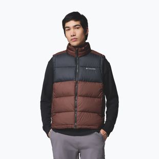 Vestă pentru bărbați Columbia Pike Lake II tobacco/black