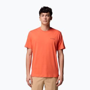 Tricou de trekking pentru bărbați Columbia North Cascades zing/csc box logo