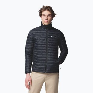 Geacă izolată pentru bărbați Columbia Powder Pass Hybrid black
