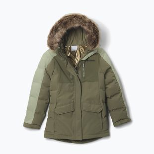 Geacă cu izolare pentru copii Columbia Girl's Marquam Peak Fusion II stone green/safari