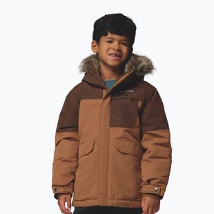 Geacă izolată pentru copii Columbia Nordic Strider II camel brown/tobacco