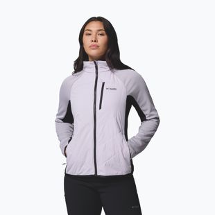 Geacă hibrid pentru femei Columbia Arctic Crest Hybrid Full Zip lavender pearl/black