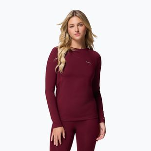 Longsleeve de trekkingpentru femei Columbia Midweight Stretch rich wine
