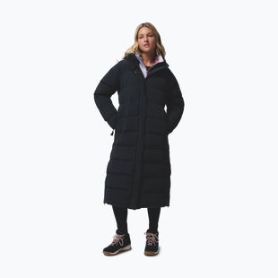Palton fleece pentru femei Columbia Amaze Puff Long Hooded black
