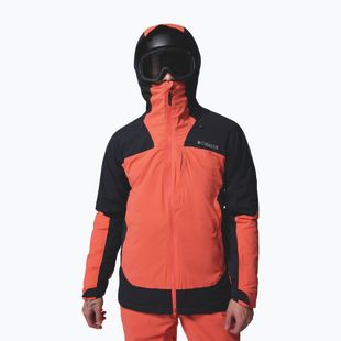 Geacă de schi pentru bărbați Columbia Cirque Bowl spice/spicy black/zing