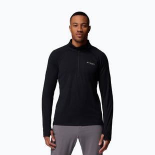 Bluză pentru bărbați Columbia DriVenture Half Zip black