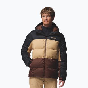 Geacă de schi pentru bărbați Columbia Slope Style black/canoe/tobacco