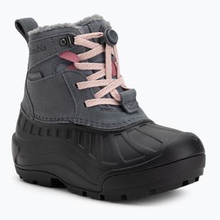 Ghete pentru copii Columbia Youth Powderbug Alpine graphite/pink haze