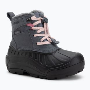 Ghete pentru copii Columbia Youth Powderbug Alpine graphite/pink haze