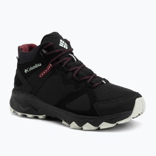 Încălțăminte de trekking pentru femei Columbia Peakfreak Hera Mid Outdry black/deep madeira